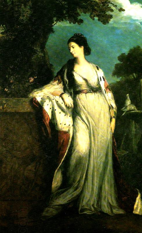 Sir Joshua Reynolds elizabeth gunning , duchess of hamilton and argyll China oil painting art